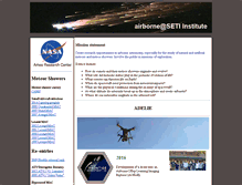 Tablet Screenshot of airborne.seti.org